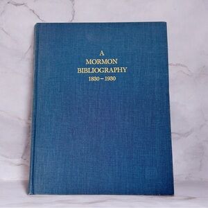 1978 Mormon Bibliography 1830-1930 Chad J Flake Books Pamphlets Periodicals EUC